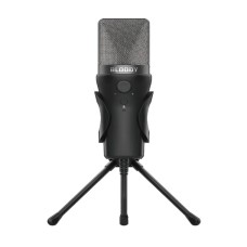 A4tech Bloody GM20 Black Wired Cardioid Condenser Gaming Microphone with Tripod Stand